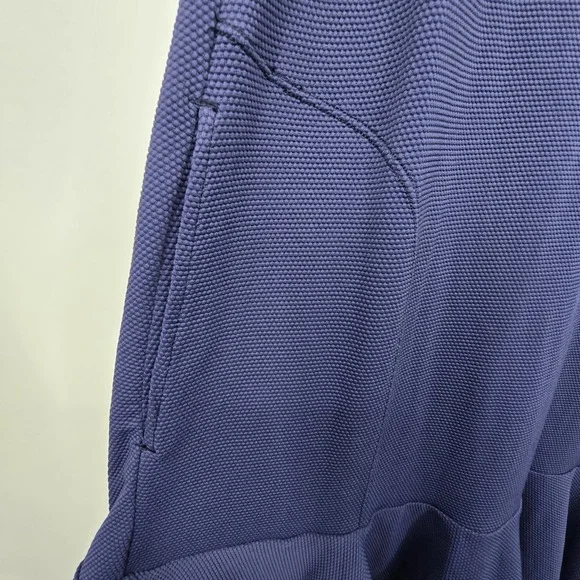 Tommy Bahama Island Cays Cabana flounce Dress Women's XL Navy Beach Coverup EUC - Picture 3 of 11